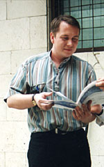 Слава Захаров - наш завхоз, «главный по тарелочкам», самый душевный человек в ИНРОСТе.