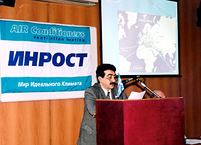 Христос Касиурас, директор представительства компании OLEFINI в России, рассказывает о новом оборудовании компании в 2003 году, о технологиях производства оборудования с использованием промышленного пластика