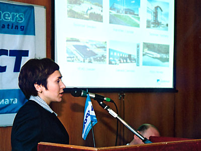 А о новом оборудовании Systemair в 2003 году, которое войдет, видимо, в новую редакцию этого каталога, нам рассказала Единственная из выступавших на съезде дам Галина Чиненкова